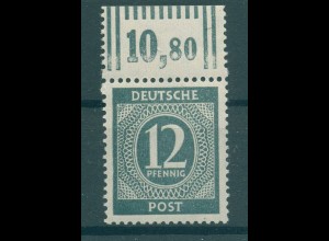 KONTROLLRAT 1946 Nr 920d postfrisch (232333)