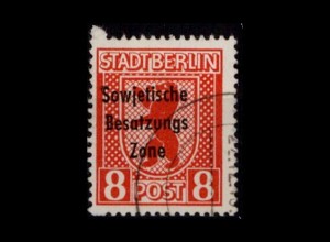 SBZ 1948 Nr 202A vx gestempelt (232446)