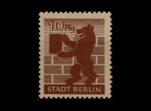 SBZ 1945 Nr 4A wazs postfrisch (232451)