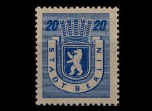SBZ 1945 Nr 6A wazs postfrisch (232488)