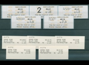FINNLAND ATM 1992 Nr 12.7 S4 postfrisch (232496)