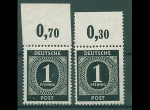 KONTROLLRAT 1946 Nr 911 postfrisch (920065)