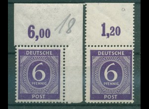 KONTROLLRAT 1946 Nr 916a postfrisch (920070)