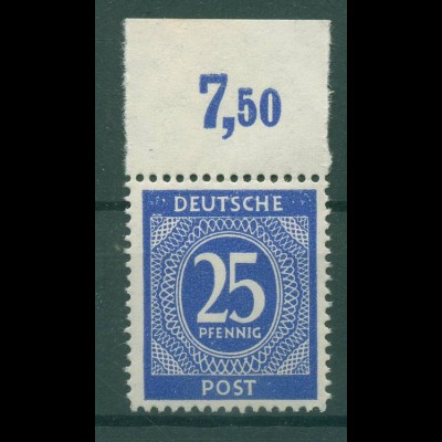 KONTROLLRAT 1946 Nr 926c postfrisch (920100)