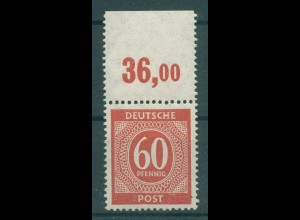 KONTROLLRAT 1946 Nr 933a postfrisch (920114)