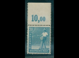 KONTROLLRAT 1947 Nr 950d postfrisch (920169)