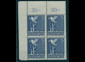 KONTROLLRAT 1947 Nr 962 PlNr postfrisch (920217)