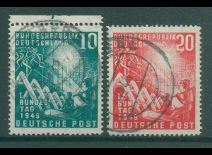 BUND 1949 Nr 111-112 gestempelt (920271)