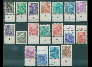 DDR 1953 Nr 405-422 postfrisch (920313)