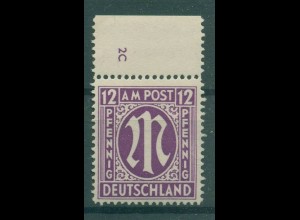 BIZONE 1945 Nr 15bF postfrisch (920341)