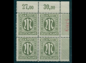 BIZONE 1945 Nr 29aBz r4 postfrisch (920367)