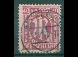 BIZONE 1945 Nr 30bBz gestempelt (920369)