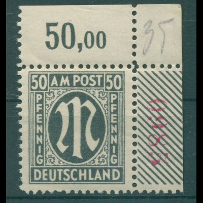 BIZONE 1945 Nr 32aAz r4 postfrisch (920371)