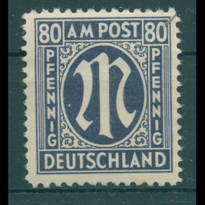 BIZONE 1945 Nr 34aBz postfrisch (920378)