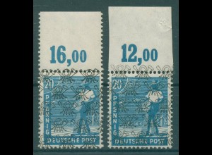 BIZONE 1948 Nr 43II OR postfrisch (920436)