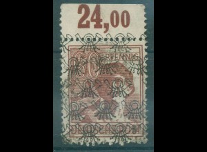 BIZONE 1948 Nr A49II OR gestempelt (920444)