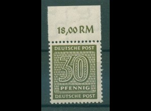 SBZ 1945 Nr 135Xwa postfrisch (920590)