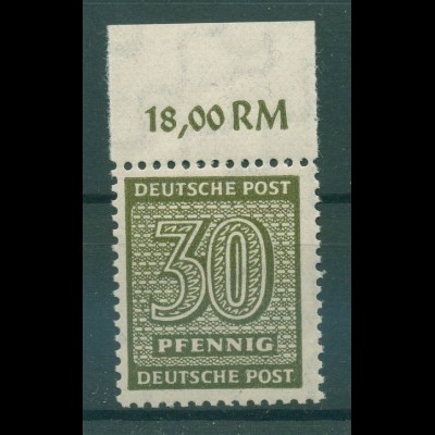 SBZ 1945 Nr 135Xwa postfrisch (920590)