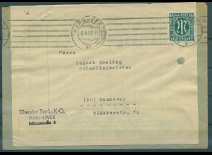 BIZONE 1945 Nr 25Bz Brief (920697)