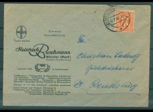 BIZONE 1945 Nr 5z Brief (920701)