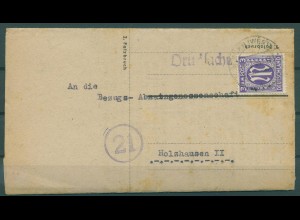 BIZONE 1945 Nr 10Az Brief (920703)