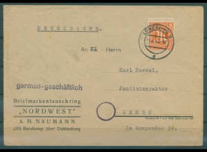 BIZONE 1945 Nr 5z Brief (920705)