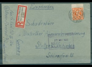 BIZONE 1945 Nr 3+8 Brief (920707)