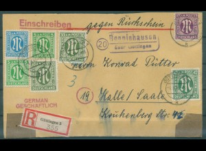 BIZONE 1945 Nr 3z Brief (920719)