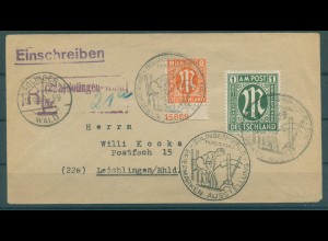 BIZONE 1945 Nr 35Bz Brief (920720)