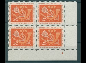 BUND 1957 Nr 254 postfrisch (920788)