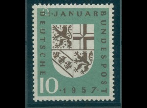 BUND 1957 Nr 249 postfrisch (920816)