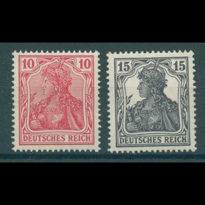 DEUTSCHES REICH 1917/18 PFä4-5 postfrisch (920895)
