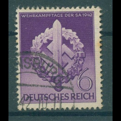 DEUTSCHES REICH 1942 Nr 818III gestempelt (920897)