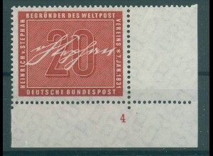 BUND 1956 Nr 227 postfrisch (920964)