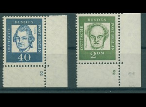 BERLIN 1961 Nr 207+213 postfrisch (920987)