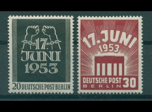 BERLIN 1953 Nr 110-111 postfrisch (921016)