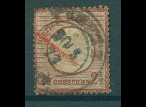 DEUTSCHES REICH 1872 Nr 21c gestempelt (921061)