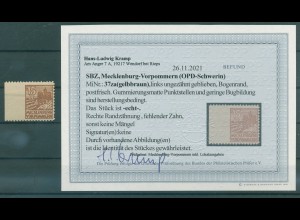 SBZ 1946 Nr 37za Ul postfrisch (921250)