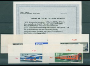 DDR 1973 Nr 1844-1849 PH postfrisch (921266)