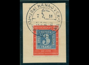 BUND 1949 PLATTENFEHLER Nr 114 II gestempelt (921326)