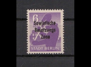SBZ 1948 Nr 201Awbzt DDI postfrisch (921581)
